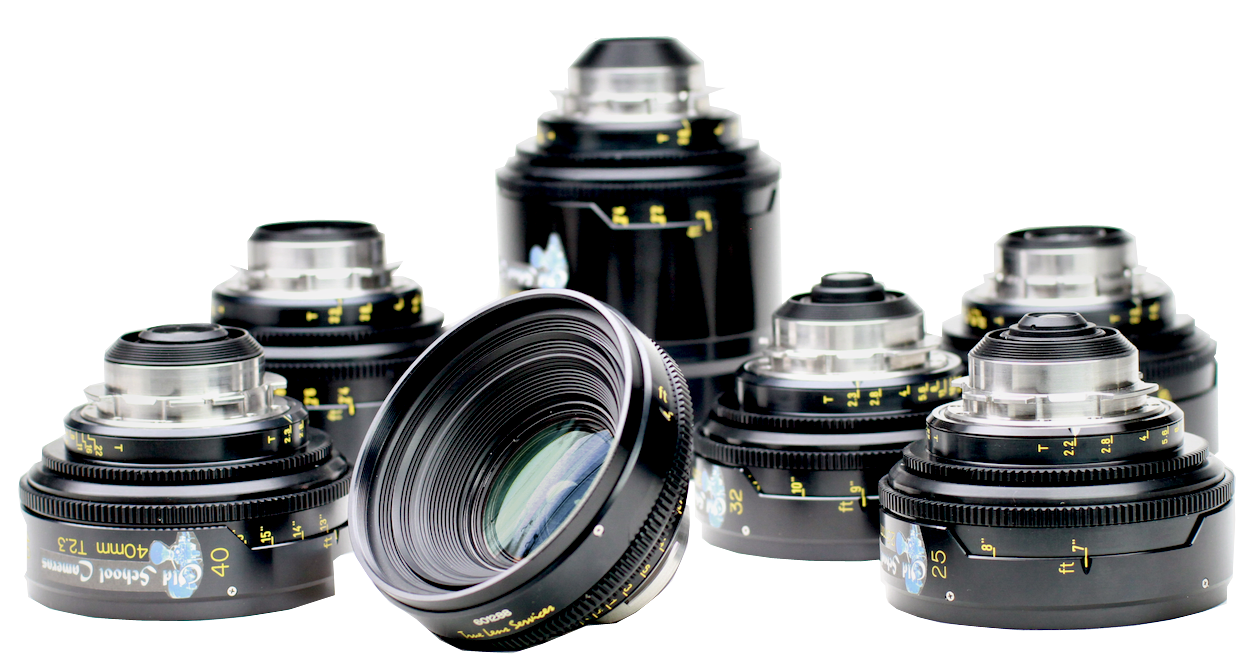 TLS Cooke Speed Panchro 1960's Cinema Prime Lens set